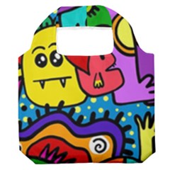 Cartoon Premium Foldable Grocery Recycle Bag