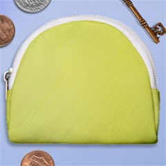 Background-texture-yellow Horseshoe Style Canvas Pouch