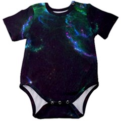 Space Cosmos Galaxy Stars Black Hole Universe Art Baby Short Sleeve Onesie Bodysuit