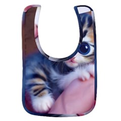 Cute Kitten Kitten Animal Wildlife 3d Baby Bib