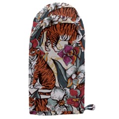 Natural-seamless-pattern-with-tiger-blooming-orchid Microwave Oven Glove