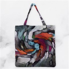 Abstract Art Grocery Tote Bag