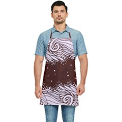 Ornamental Leaves Wallpaper Plants Kitchen Apron