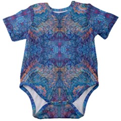 Marbling Blend Repeats Baby Short Sleeve Bodysuit