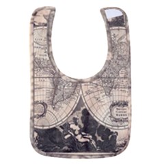 World Map - Nova Delineatio Totius Orbis Terrarum -  1659-1733 Baby Bib