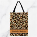 Personalized Leopard Skin Pattern Classic Tote Bag View1