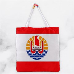 French Polynesia Grocery Tote Bag