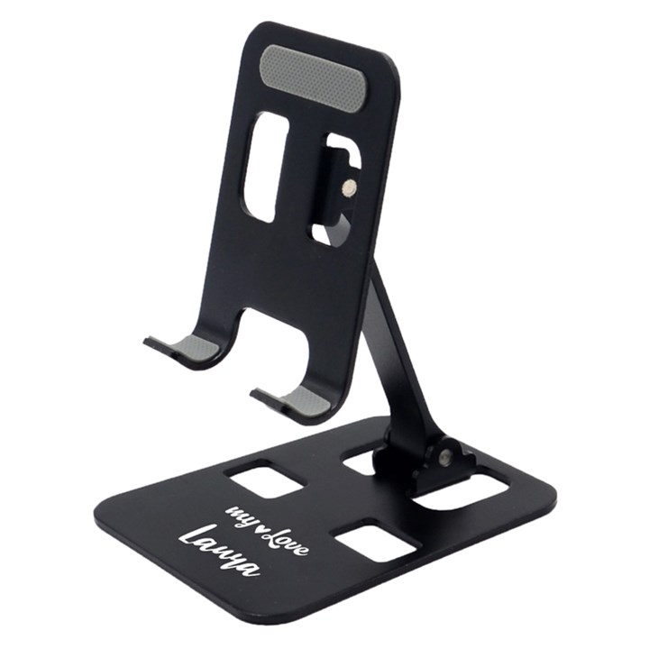 Personalized Couple My Love Name Fully Adjustable Portable Phone/Tablet Stand