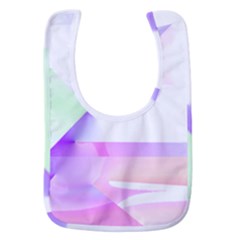 Abstract T- Shirt Purple Minimalistic Abstract Digital Art T- Shirt Baby Bib