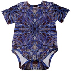 Denim Blend Repeats I Baby Short Sleeve Bodysuit