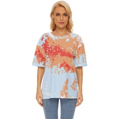 Painting T- Shirt Painting T- Shirt Oversized Basic Tee