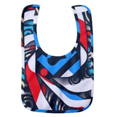 Abstract Background Pattern Baby Bib