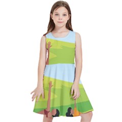 Large Kids  Skater Dress