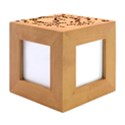 Personalized Family Name Wood Photo Frame Cube View1