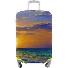 Nature Sunset Luggage Cover (large)