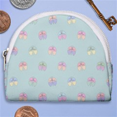 Butterfly-15 Horseshoe Style Canvas Pouch