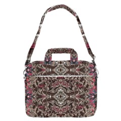 Pink Brown Liquify Repeats Iii Macbook Pro 16  Shoulder Laptop Bag