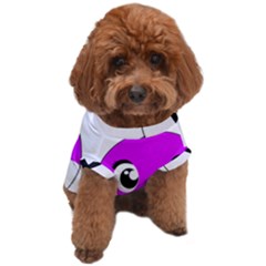 Purple Shark Fish Dog T-shirt