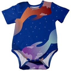 Koi Fish Carp Water Nature Animal Baby Short Sleeve Bodysuit