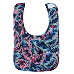 Leaves Leaf Pattern Patterns Colorfur Baby Bib