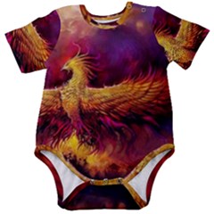 Phoenix Bird Baby Short Sleeve Bodysuit