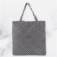 Background-pattern-halftone Grocery Tote Bag