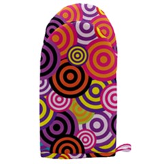Abstract-circles-background-retro Microwave Oven Glove