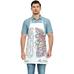 Neurodivergent Creative Smart Brain Kitchen Apron