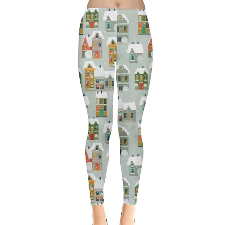 Personalized Christmas Name Everyday Leggings 