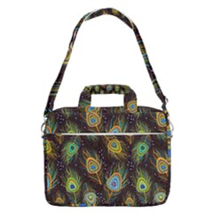 Pattern Feather Peacock Macbook Pro 16  Shoulder Laptop Bag