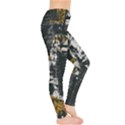 Personalized Newspaper Collage Name Everyday Leggings  View4