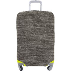 Gray Digital Fabric Vintage Luggage Cover (large)