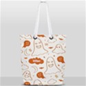 Halloween Pattern Full Print Rope Handle Tote (Small) View2