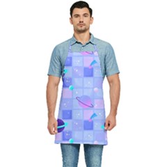 Seamless-pattern-pastel-galaxy-future Kitchen Apron