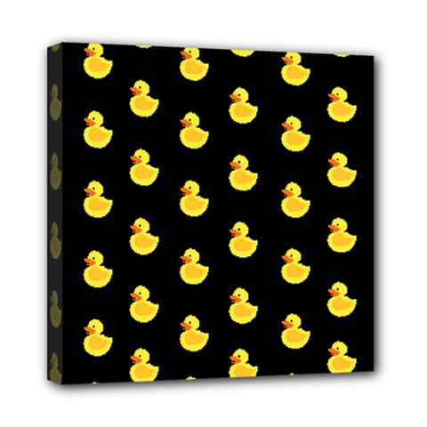 Rubber Duck Mini Canvas 8  X 8  (stretched)