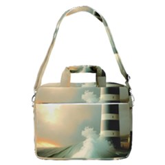 Sea Ocean Waves Lighthouse Nature Macbook Pro 16  Shoulder Laptop Bag