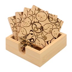 Cats-cute-kitty-kitties-kitten Bamboo Coaster Set