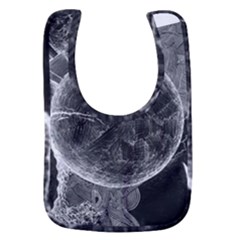 Space-universe-earth-rocket Baby Bib