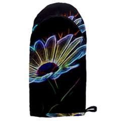 Flower Pattern-design-abstract-background Microwave Oven Glove