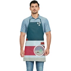 Camera Vector Illustration Kitchen Apron