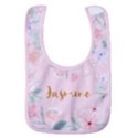 Floral Name Baby Bib Baby Bib View1