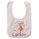 Fox Name Baby Bib Baby Bib View1