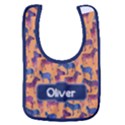 Zebra Name Baby Bib Baby Bib View1