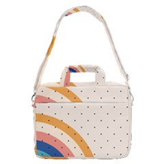 Retro Abstract Geometric Macbook Pro 16  Shoulder Laptop Bag