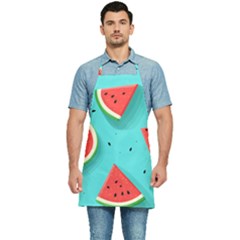 Watermelon Fruit Slice Kitchen Apron