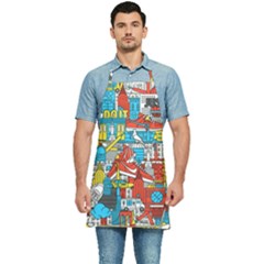 Just Do It Pattern Kitchen Apron
