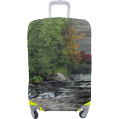 Landscape Summer Fall Colors Mill Luggage Cover (large)