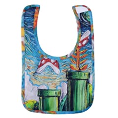 Cartoon Game Games Starry Night Doctor Who Van Gogh Parody Baby Bib