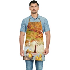Art Kuecken Badespass Arrangemen Kitchen Apron