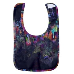 Grunge Paint Splatter Splash Ink Baby Bib